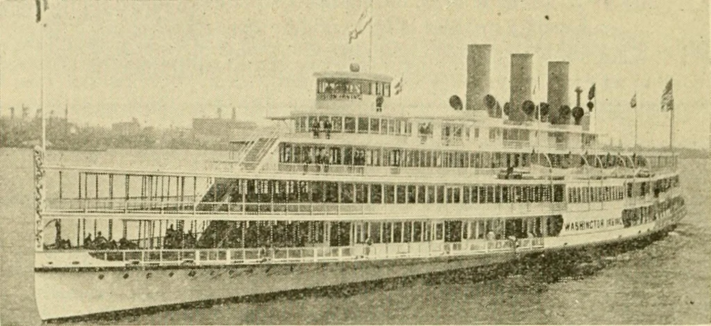 An illustration from Daily attractions in New York. Advance information of art exhibitions, lectures, concerts, churches, theatres, railroads, Pullman accommodations, points of interest, where to dine, etc. .., 1906, leaf 650