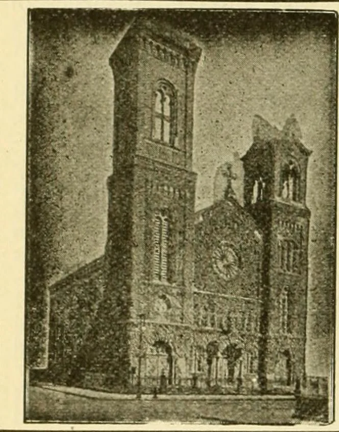 An illustration from Daily attractions in New York. Advance information of art exhibitions, lectures, concerts, churches, theatres, railroads, Pullman accommodations, points of interest, where to dine, etc. .., 1906, leaf 708