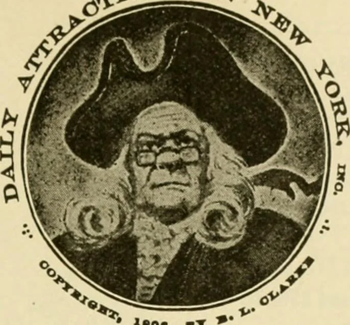 An illustration from Daily attractions in New York. Advance information of art exhibitions, lectures, concerts, churches, theatres, railroads, Pullman accommodations, points of interest, where to dine, etc. .., 1906, leaf 709