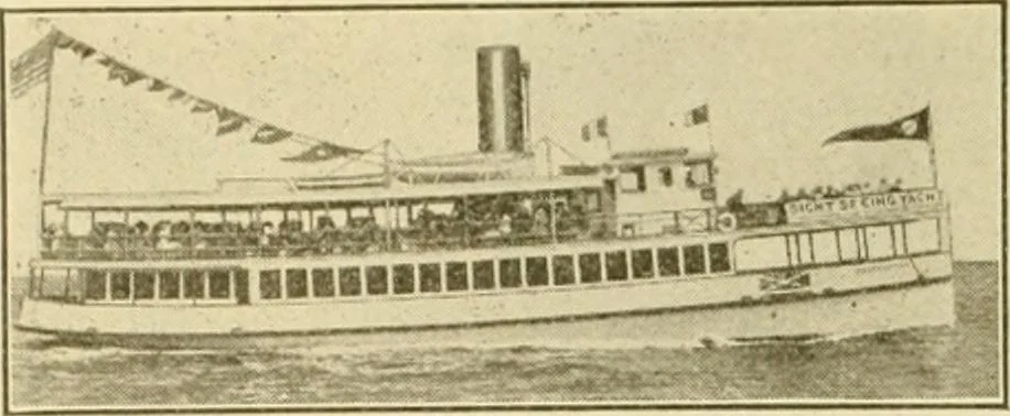 An illustration from Daily attractions in New York. Advance information of art exhibitions, lectures, concerts, churches, theatres, railroads, Pullman accommodations, points of interest, where to dine, etc. .., 1906, leaf 726