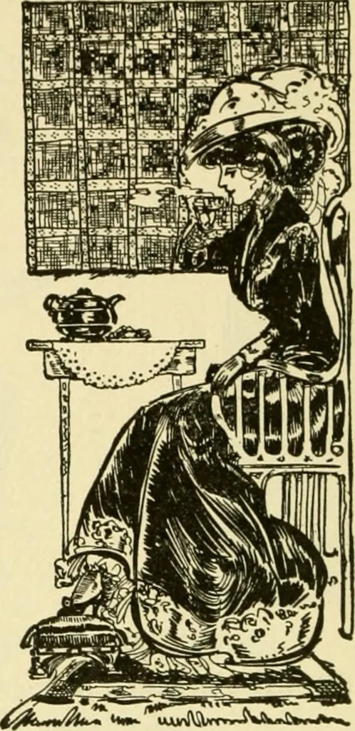 An illustration from Daily attractions in New York. Advance information of art exhibitions, lectures, concerts, churches, theatres, railroads, Pullman accommodations, points of interest, where to dine, etc. .., 1906, leaf 728