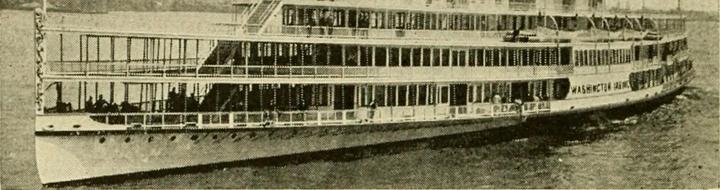 An illustration from Daily attractions in New York. Advance information of art exhibitions, lectures, concerts, churches, theatres, railroads, Pullman accommodations, points of interest, where to dine, etc. .., 1906, leaf 744