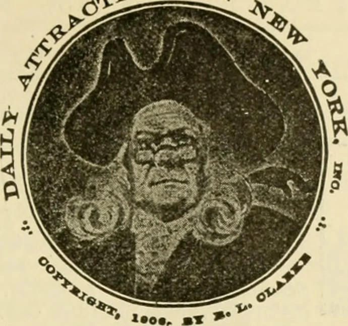 An illustration from Daily attractions in New York. Advance information of art exhibitions, lectures, concerts, churches, theatres, railroads, Pullman accommodations, points of interest, where to dine, etc. .., 1906, leaf 773
