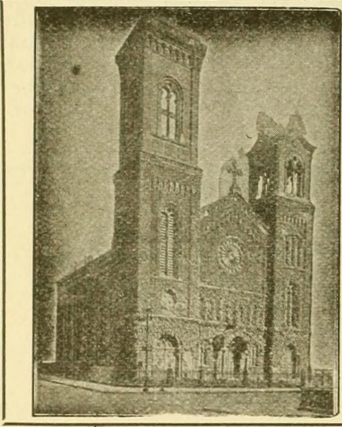An illustration from Daily attractions in New York. Advance information of art exhibitions, lectures, concerts, churches, theatres, railroads, Pullman accommodations, points of interest, where to dine, etc. .., 1906, leaf 802