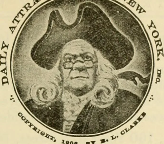 An illustration from Daily attractions in New York. Advance information of art exhibitions, lectures, concerts, churches, theatres, railroads, Pullman accommodations, points of interest, where to dine, etc. .., 1906, leaf 817