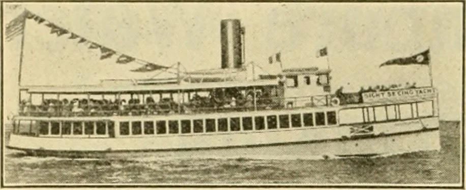 An illustration from Daily attractions in New York. Advance information of art exhibitions, lectures, concerts, churches, theatres, railroads, Pullman accommodations, points of interest, where to dine, etc. .., 1906, leaf 820