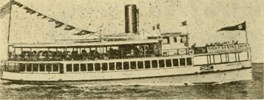 An illustration from Daily attractions in New York. Advance information of art exhibitions, lectures, concerts, churches, theatres, railroads, Pullman accommodations, points of interest, where to dine, etc. .., 1906, leaf 852