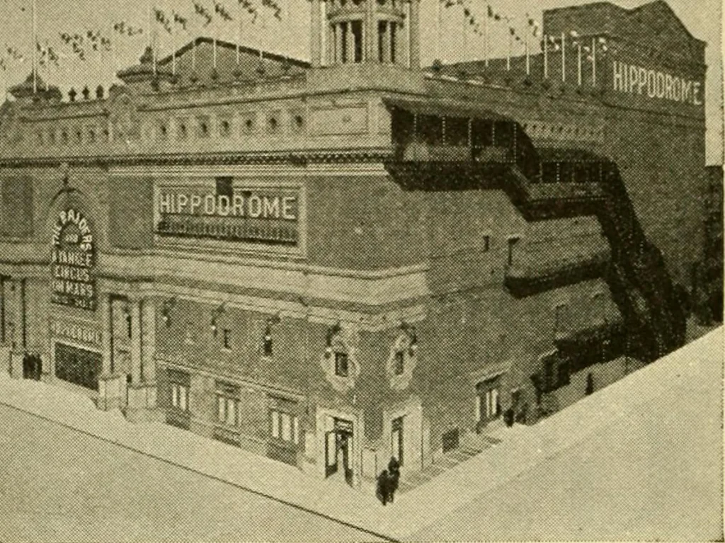 An illustration from Daily attractions in New York. Advance information of art exhibitions, lectures, concerts, churches, theatres, railroads, Pullman accommodations, points of interest, where to dine, etc. .., 1906, leaf 862