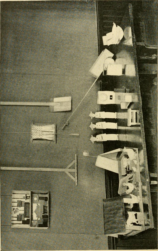 An illustration from Daily program of gift and occupation work, 1904, leaf 4