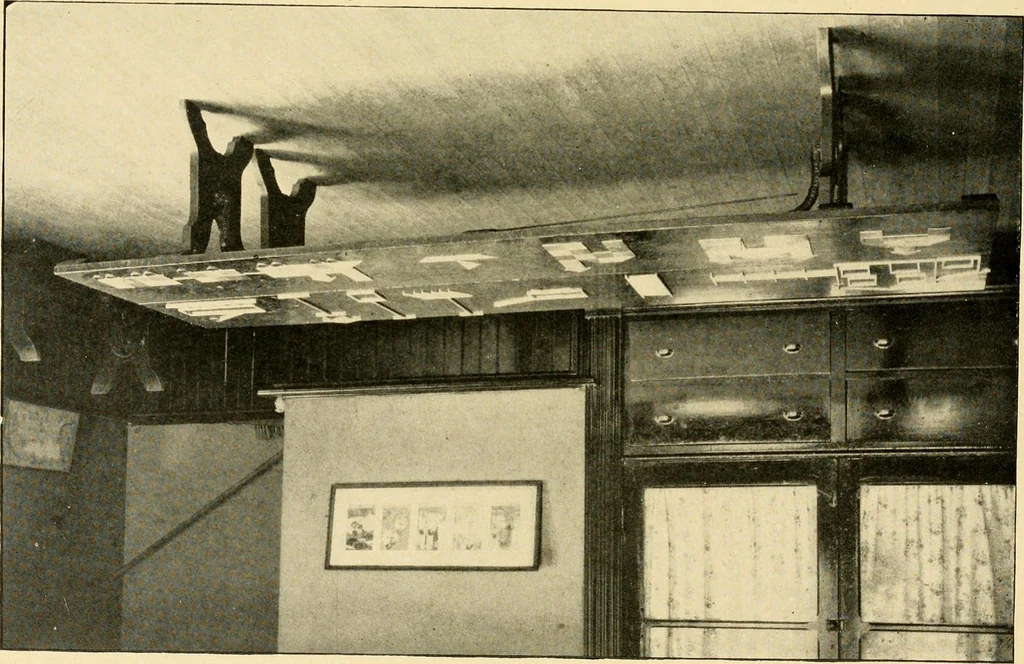 An illustration from Daily program of gift and occupation work, 1904, leaf 88