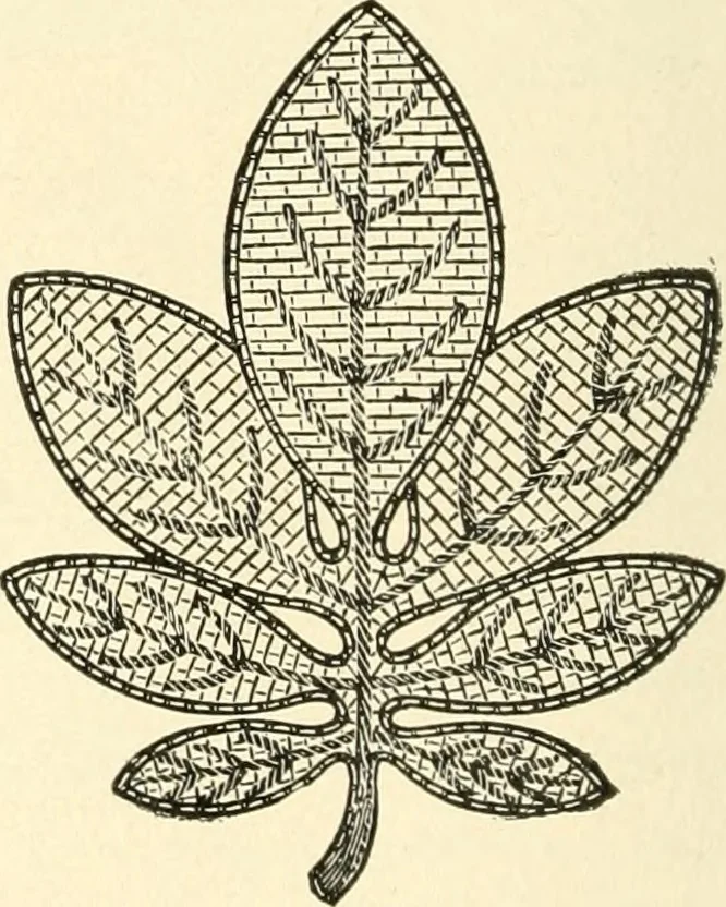 An illustration from Dainty work for pleasure and profit, 1891, leaf 109