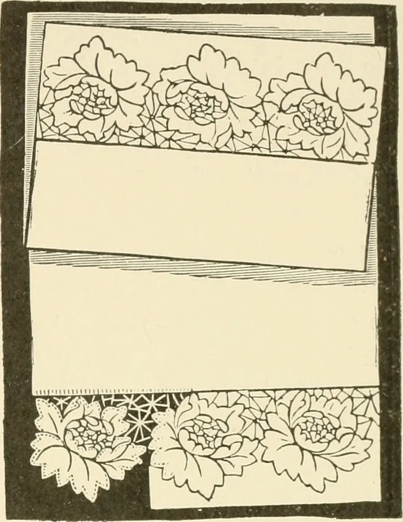 An illustration from Dainty work for pleasure and profit, 1891, leaf 110