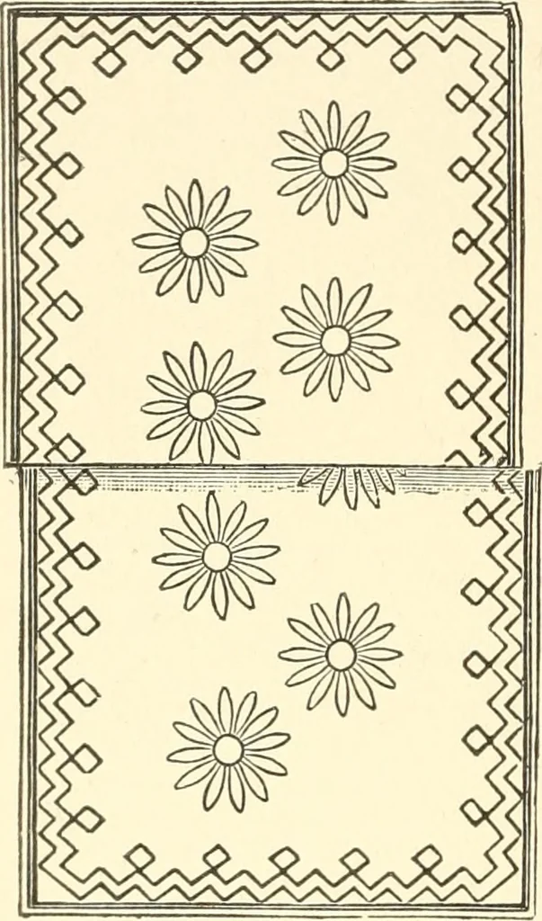 An illustration from Dainty work for pleasure and profit, 1891, leaf 119