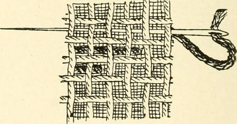 An illustration from Dainty work for pleasure and profit, 1891, leaf 133