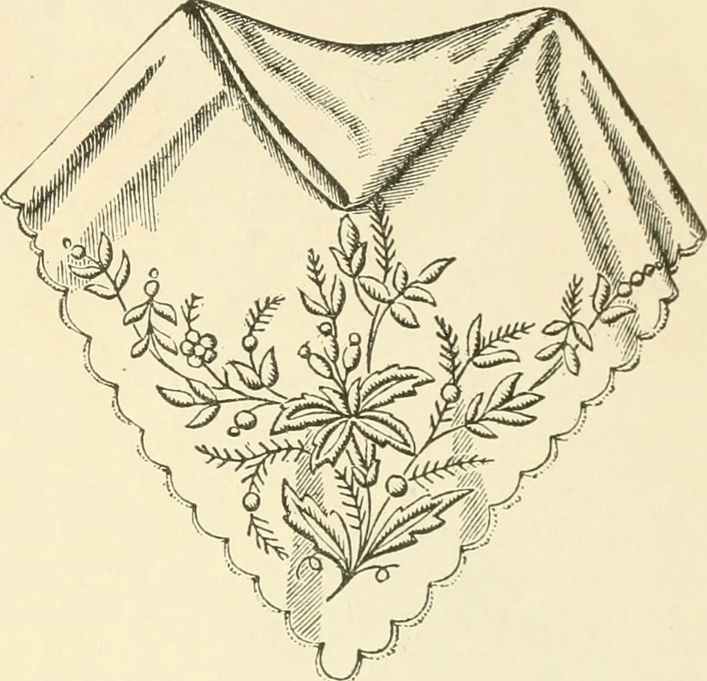 An illustration from Dainty work for pleasure and profit, 1891, leaf 144