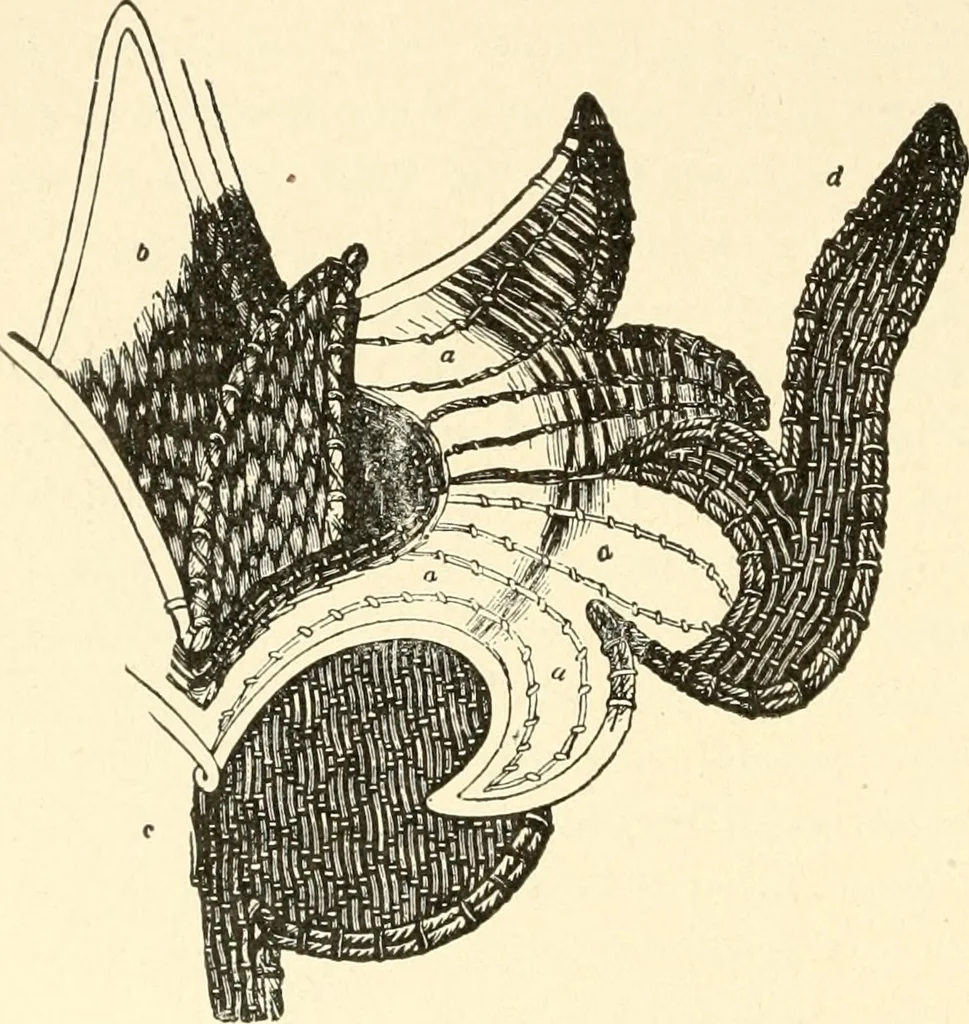 An illustration from Dainty work for pleasure and profit, 1891, leaf 155