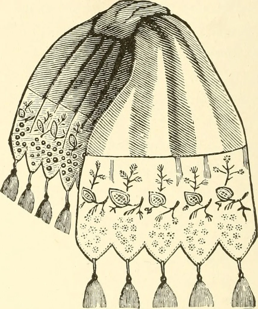 An illustration from Dainty work for pleasure and profit, 1891, leaf 169