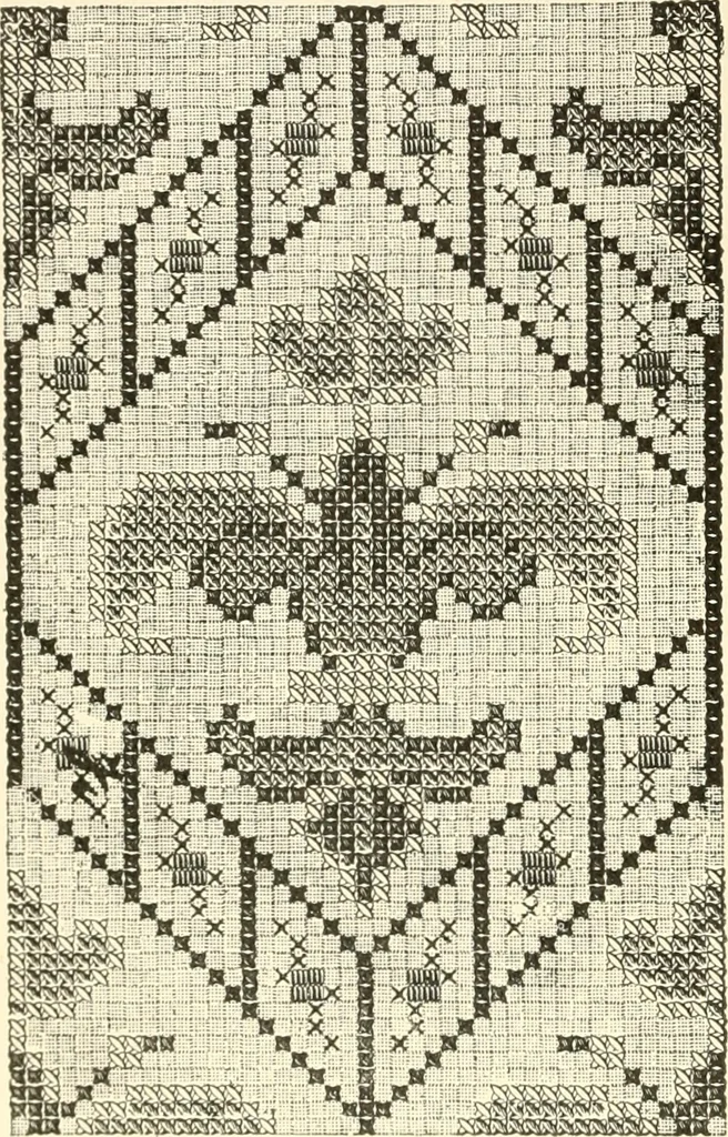 An illustration from Dainty work for pleasure and profit, 1891, leaf 173