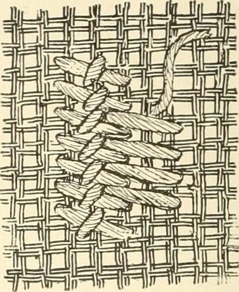 An illustration from Dainty work for pleasure and profit, 1891, leaf 175