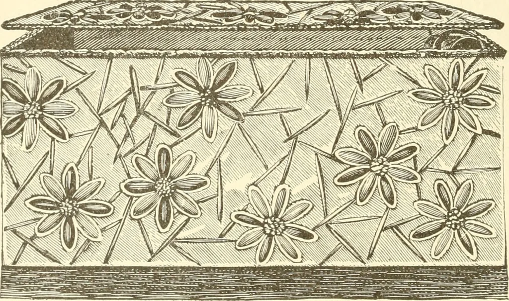 An illustration from Dainty work for pleasure and profit, 1891, leaf 211