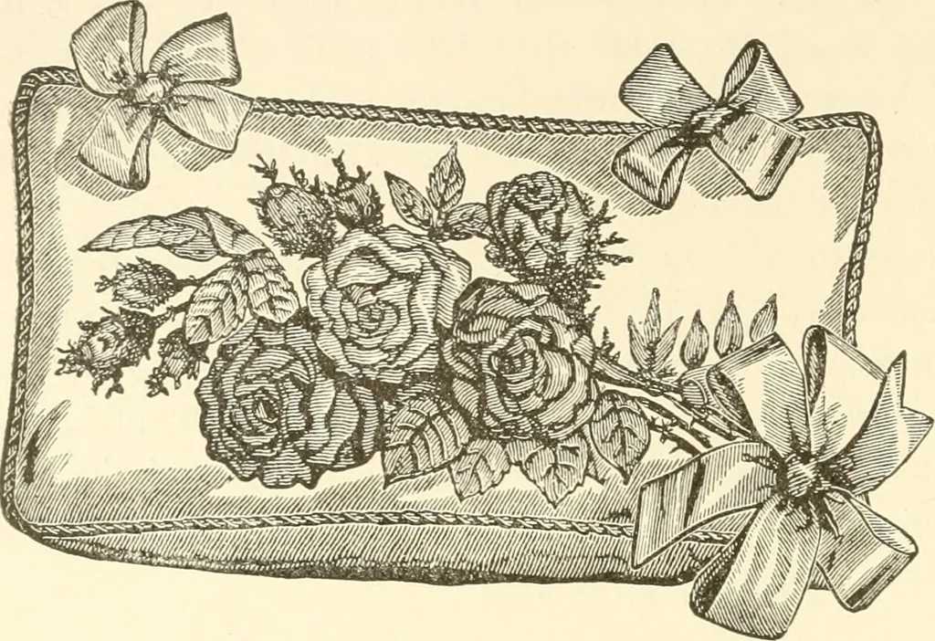 An illustration from Dainty work for pleasure and profit, 1891, leaf 225