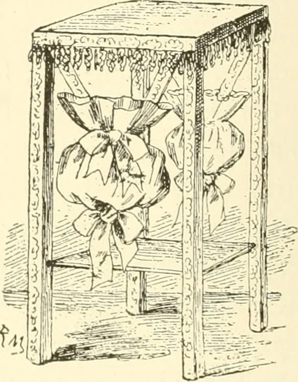An illustration from Dainty work for pleasure and profit, 1891, leaf 225
