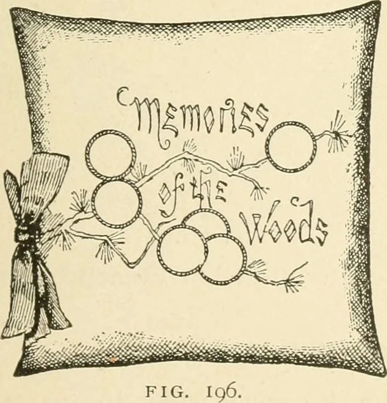 An illustration from Dainty work for pleasure and profit, 1891, leaf 226
