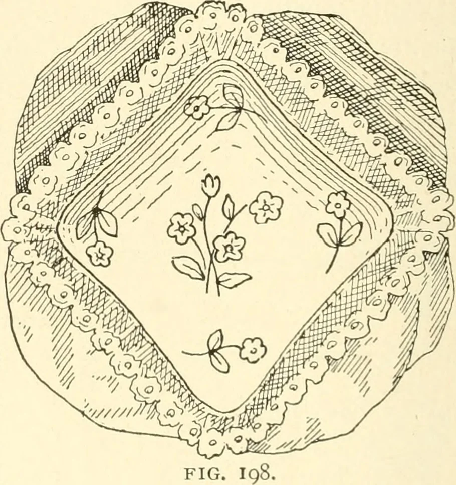 An illustration from Dainty work for pleasure and profit, 1891, leaf 227