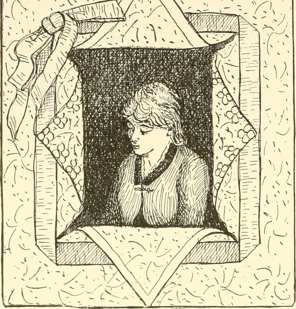 An illustration from Dainty work for pleasure and profit, 1891, leaf 233