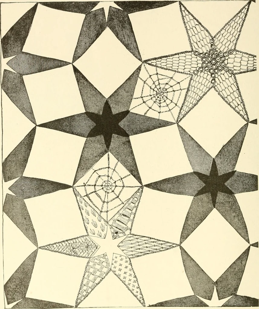 An illustration from Dainty work for pleasure and profit, 1891, leaf 239