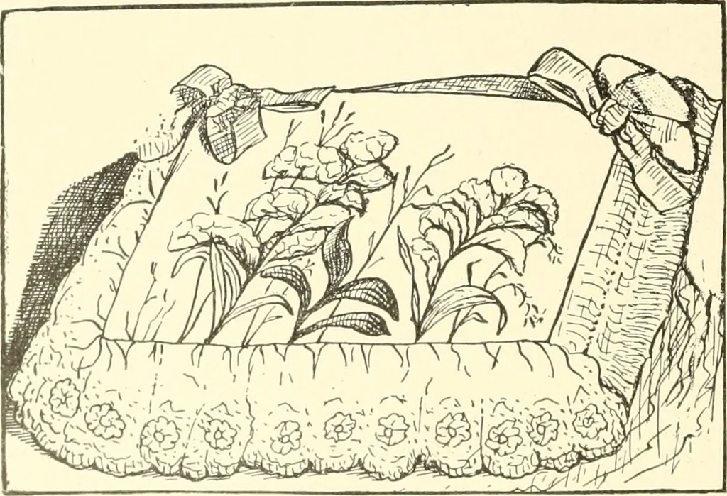 An illustration from Dainty work for pleasure and profit, 1891, leaf 241