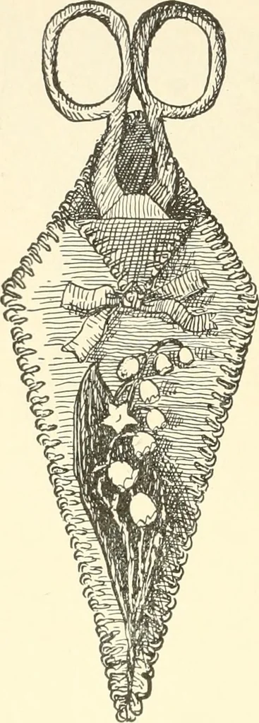 An illustration from Dainty work for pleasure and profit, 1891, leaf 245