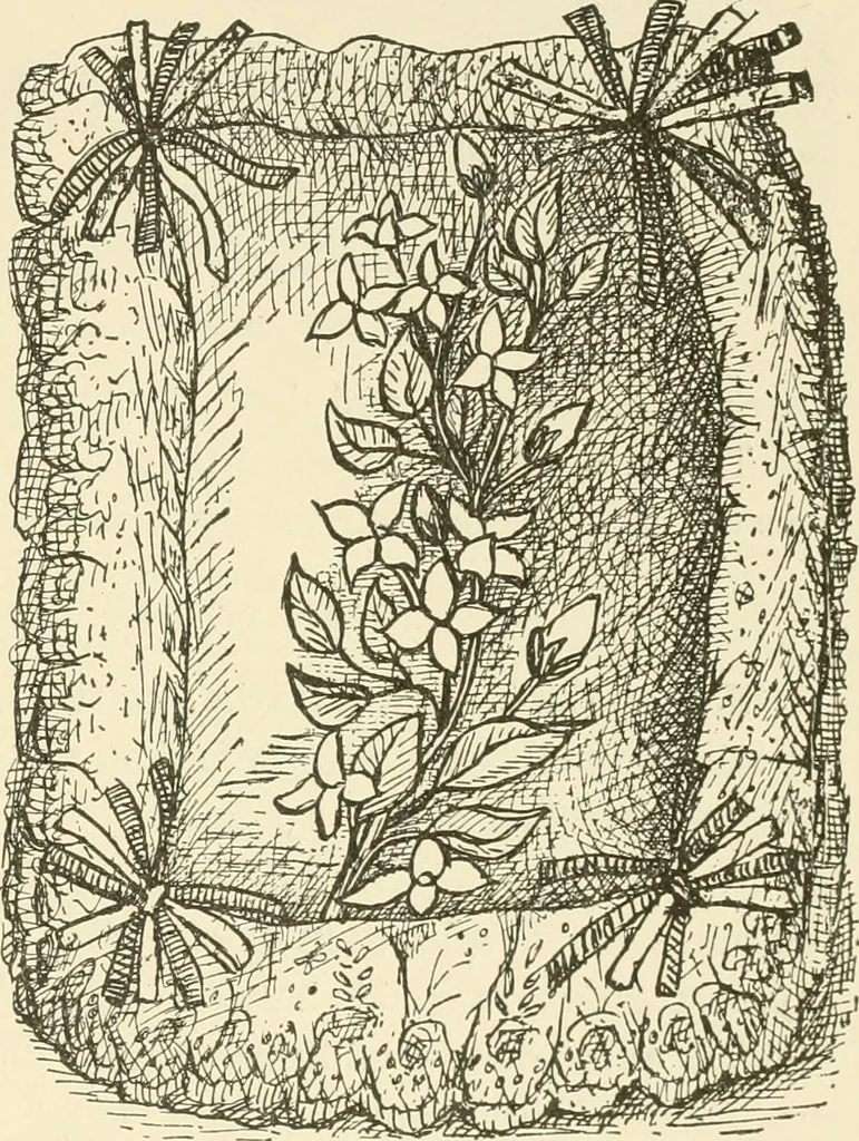 An illustration from Dainty work for pleasure and profit, 1891, leaf 256