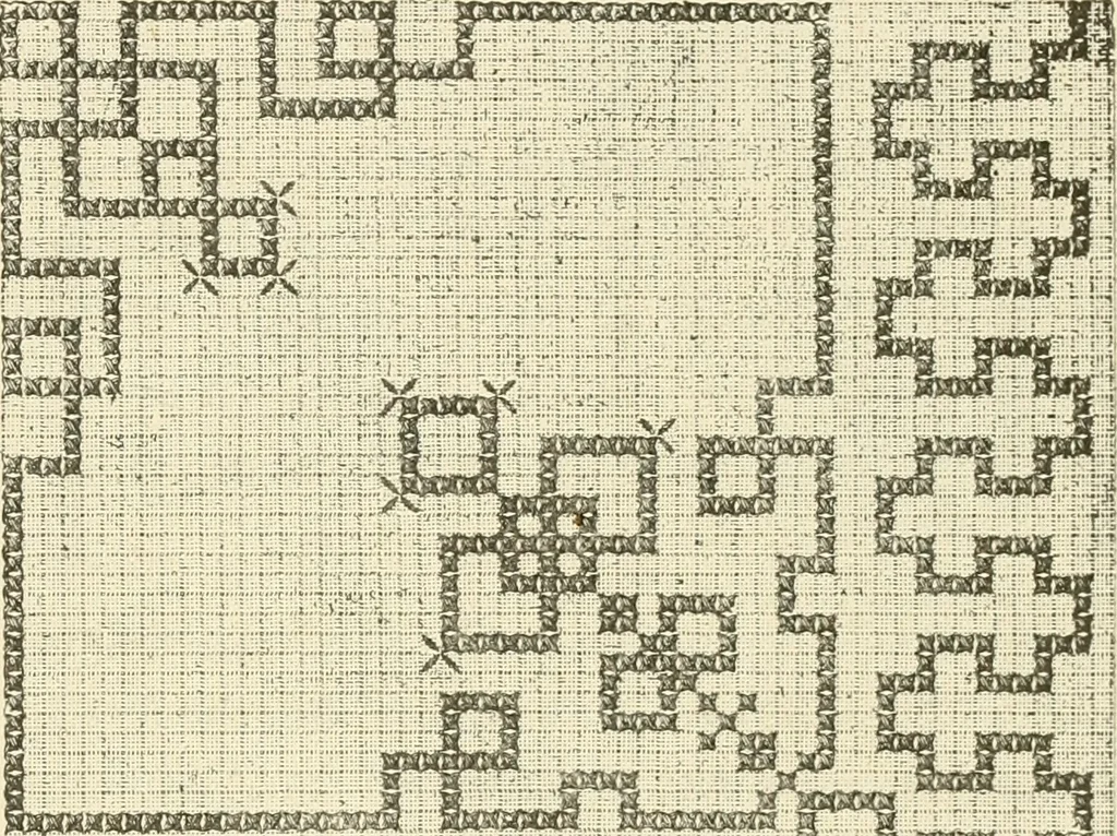 An illustration from Dainty work for pleasure and profit, 1891, leaf 260