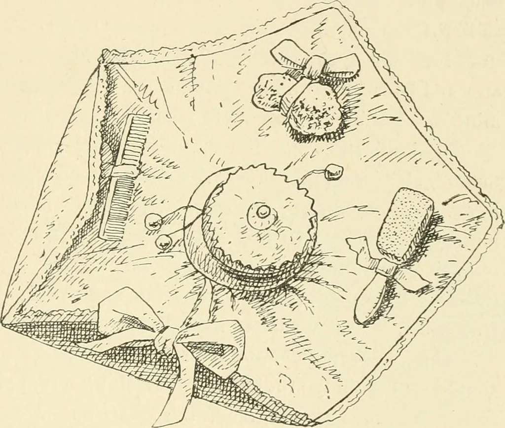 An illustration from Dainty work for pleasure and profit, 1891, leaf 270