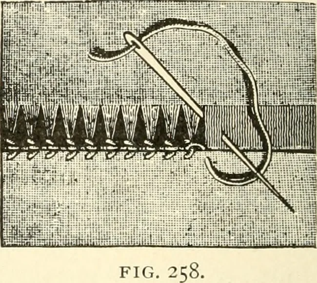 An illustration from Dainty work for pleasure and profit, 1891, leaf 275