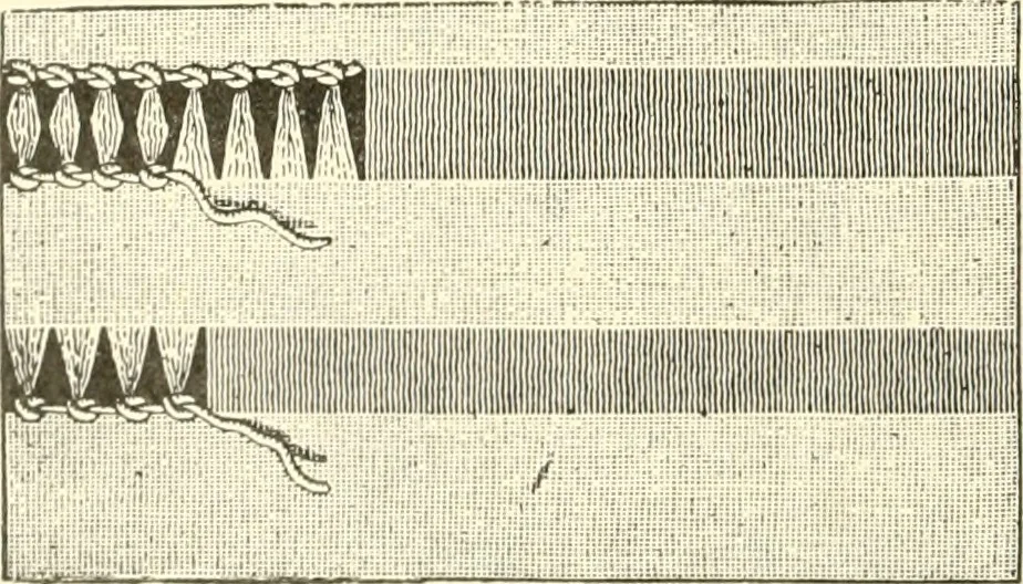 An illustration from Dainty work for pleasure and profit, 1891, leaf 275