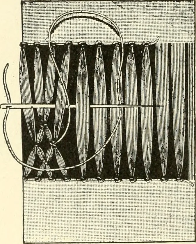 An illustration from Dainty work for pleasure and profit, 1891, leaf 281