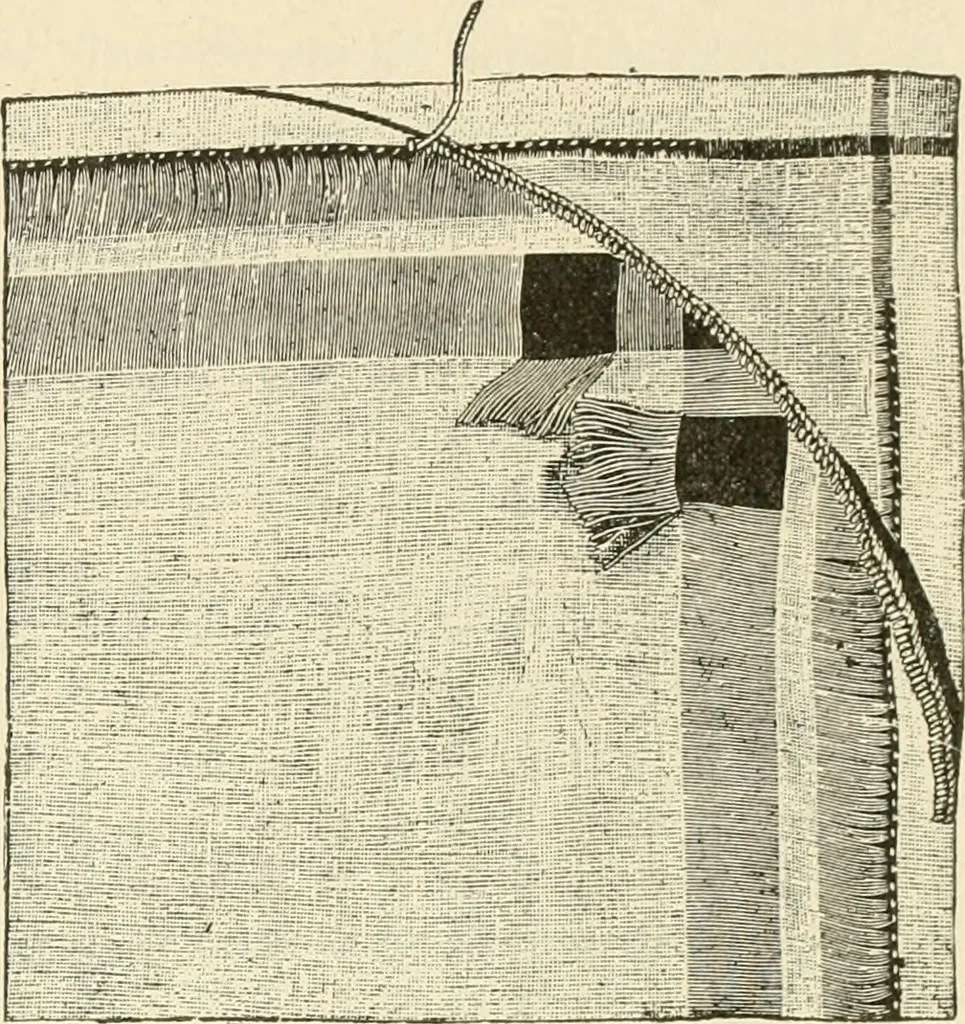An illustration from Dainty work for pleasure and profit, 1891, leaf 284
