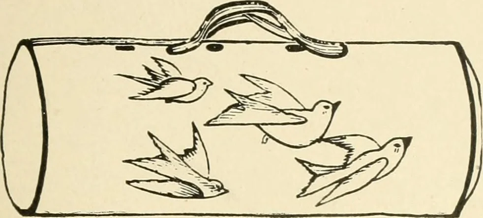 An illustration from Dainty work for pleasure and profit, 1891, leaf 340