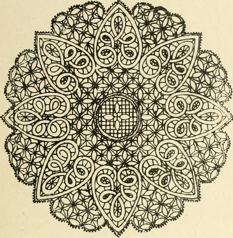 An illustration from Dainty work for pleasure and profit, 1891, leaf 346