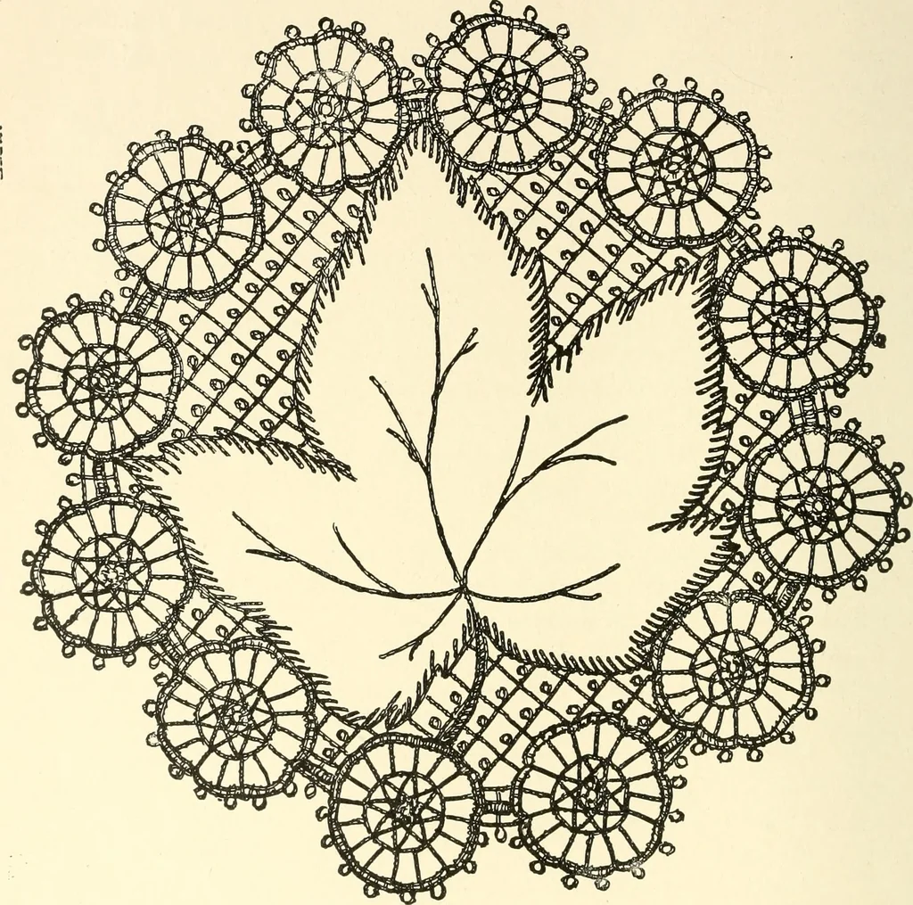 An illustration from Dainty work for pleasure and profit, 1891, leaf 355