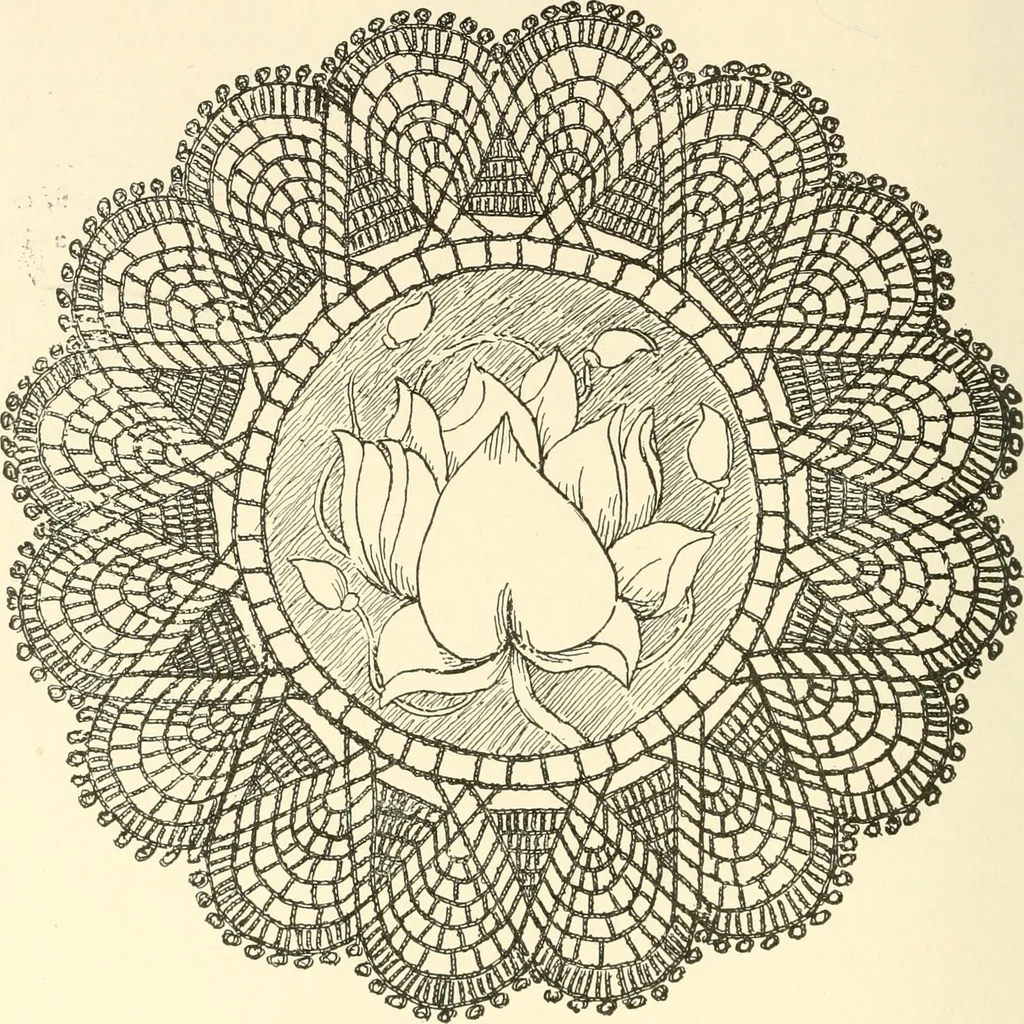 An illustration from Dainty work for pleasure and profit, 1891, leaf 357