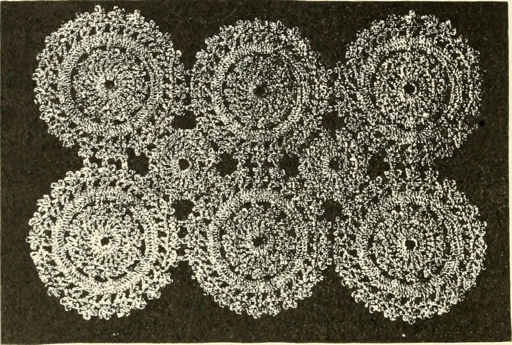 An illustration from Dainty work for pleasure and profit, 1891, leaf 381
