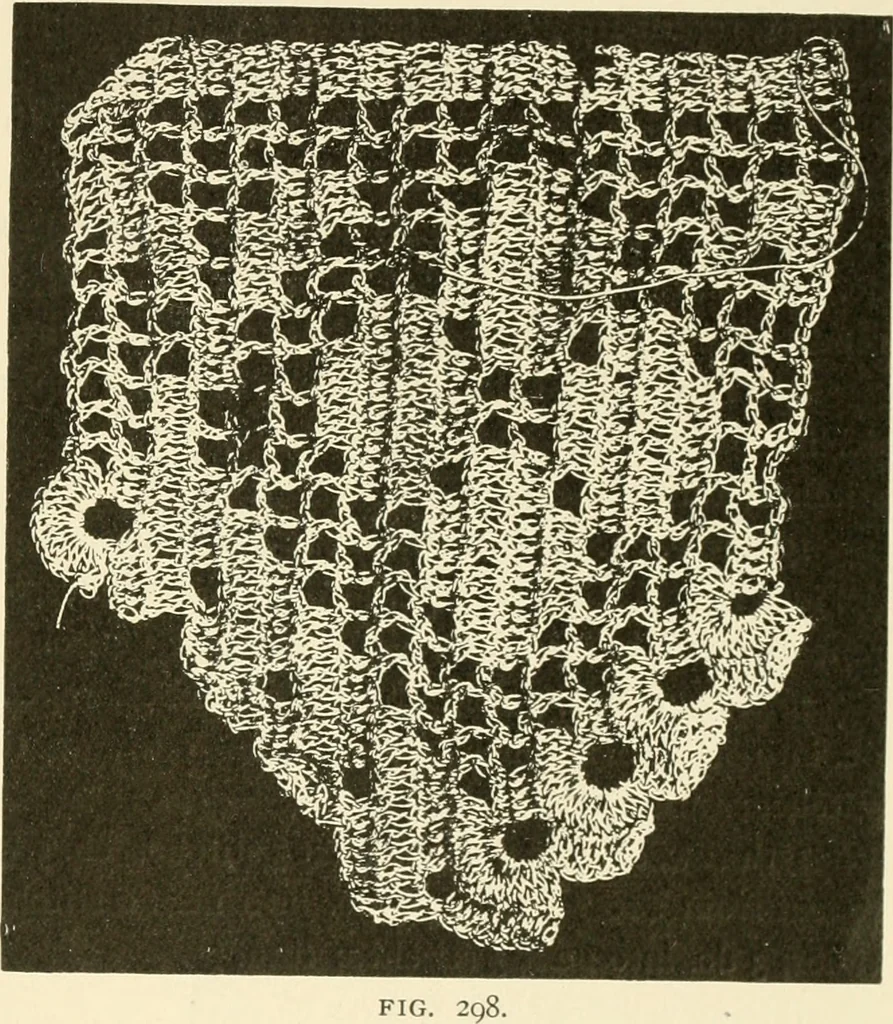 An illustration from Dainty work for pleasure and profit, 1891, leaf 382