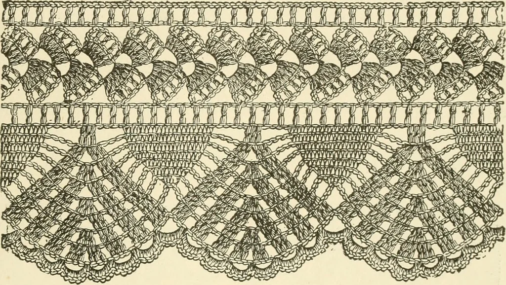 An illustration from Dainty work for pleasure and profit, 1891, leaf 386