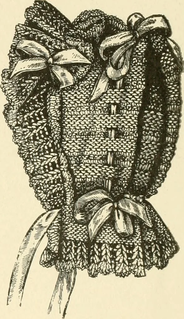 An illustration from Dainty work for pleasure and profit, 1891, leaf 412