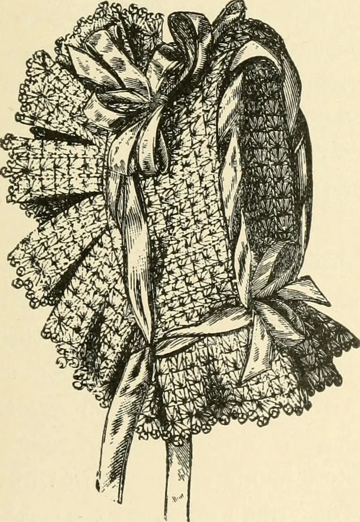 An illustration from Dainty work for pleasure and profit, 1891, leaf 414