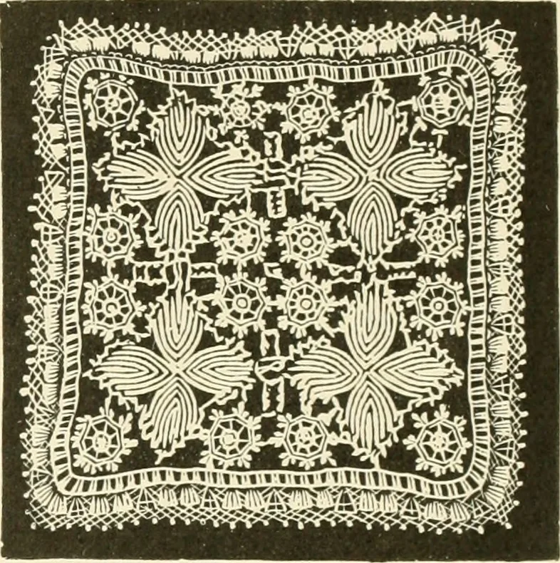 An illustration from Dainty work for pleasure and profit, 1891, leaf 416