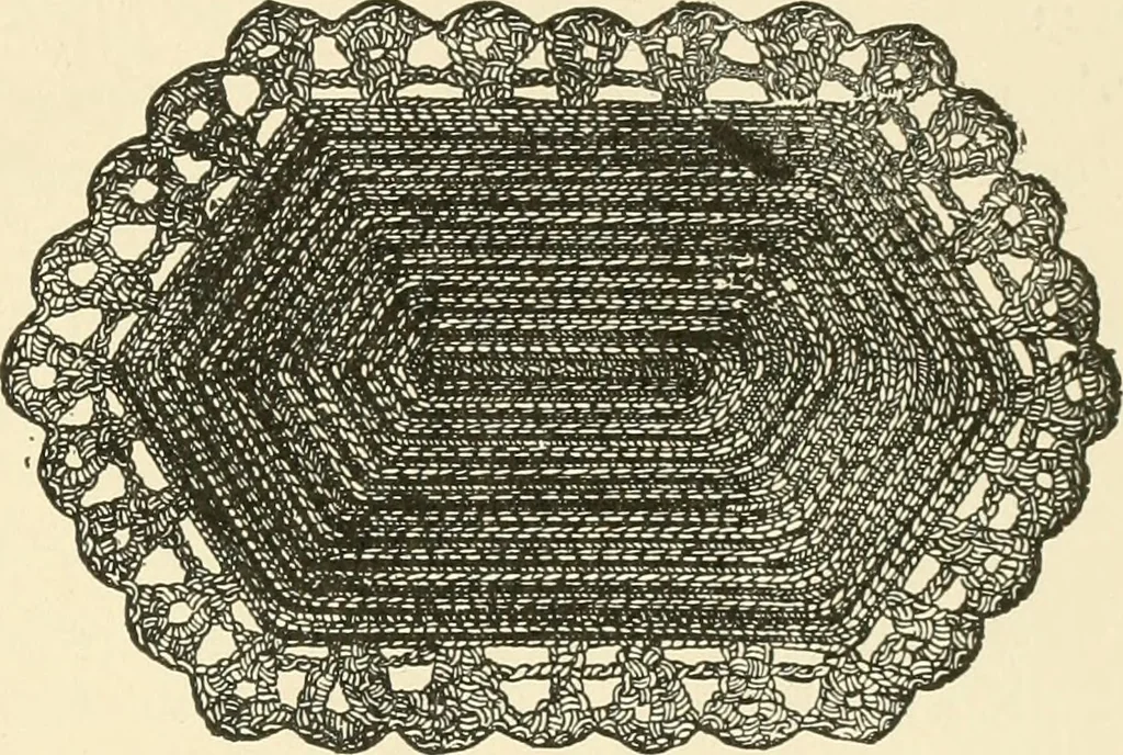 An illustration from Dainty work for pleasure and profit, 1891, leaf 418